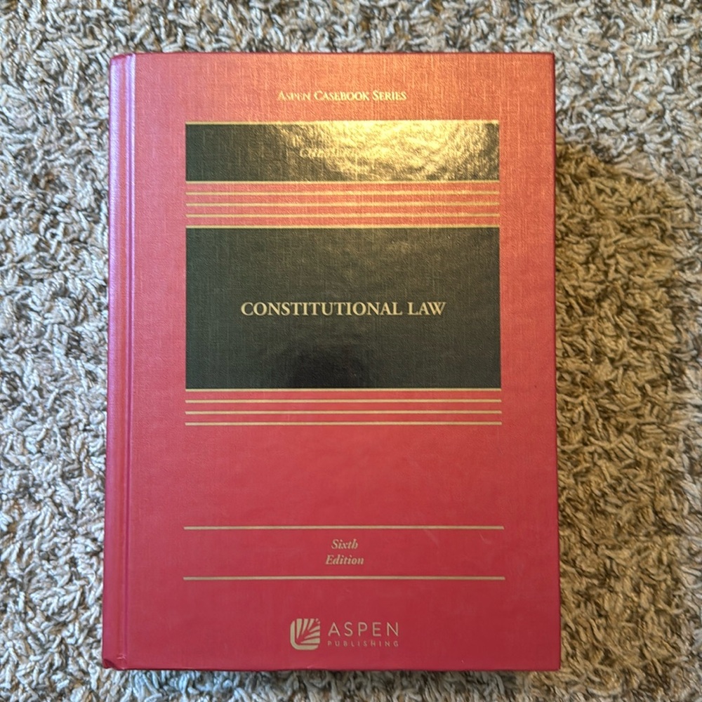 Constitutional Law textbook
